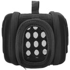 Geanta pentru transport animale mici, pentru caine si pisica, pliabila, curea de umar, 20x35x20 cm, negru