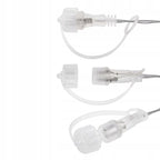 (DL) Instalatie lumina tip perdea cu 138 LED-uri, 2m, pentru interior/exterior, iluminare alb rece