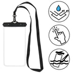 Husa telefon subacvatica waterproof impermeabila, universala, 180x110mm, cu snur