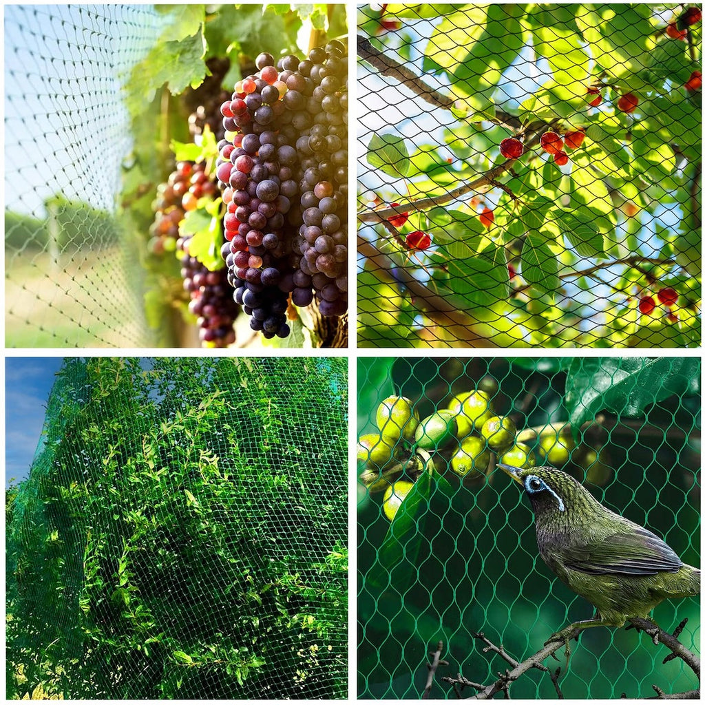 Plasa anti pasari 4x5m din polietilena, verde