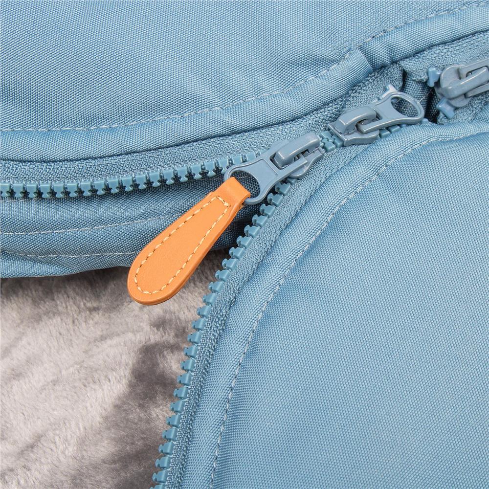 Sac iarna de bebelusi pentru carucior, marime universala, 90x45cm, albastru