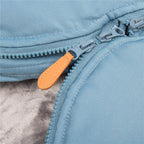 Sac iarna de bebelusi pentru carucior, marime universala, 90x45cm, albastru