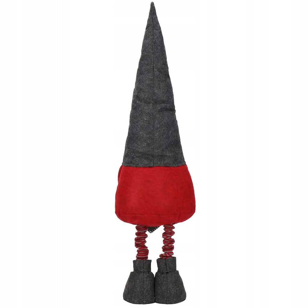 (DL) Figurina Craciun, Spiridus, picioare telescopice, inaltime extensibila 80-125cm