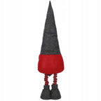 (DL) Figurina Craciun, Spiridus, picioare telescopice, inaltime extensibila 80-125cm