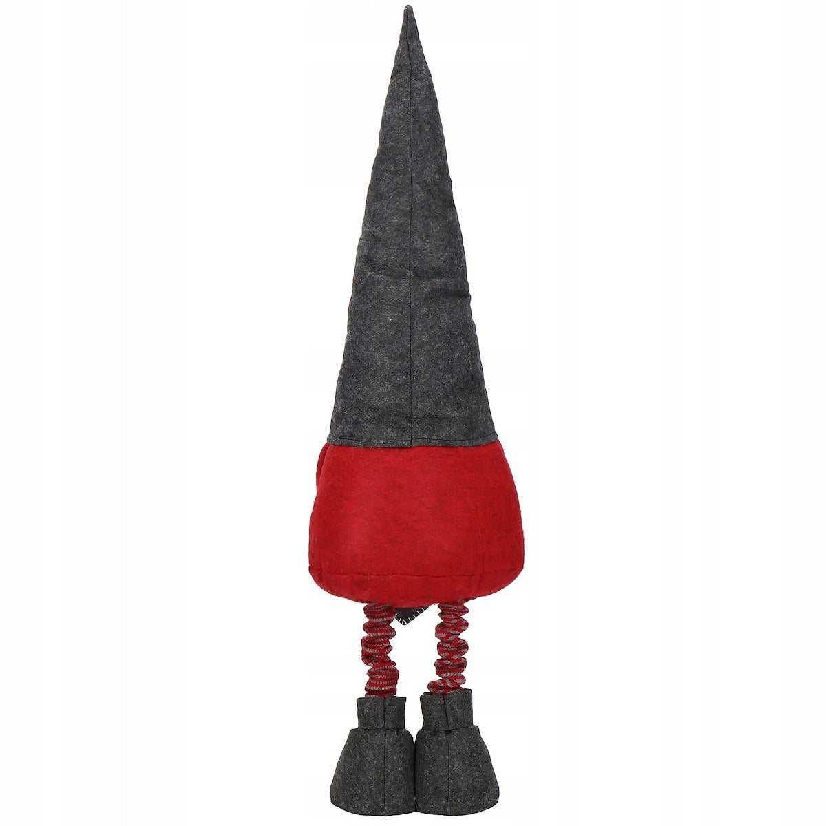 (DL) Figurina Craciun, Spiridus, picioare telescopice, inaltime extensibila 80-125cm