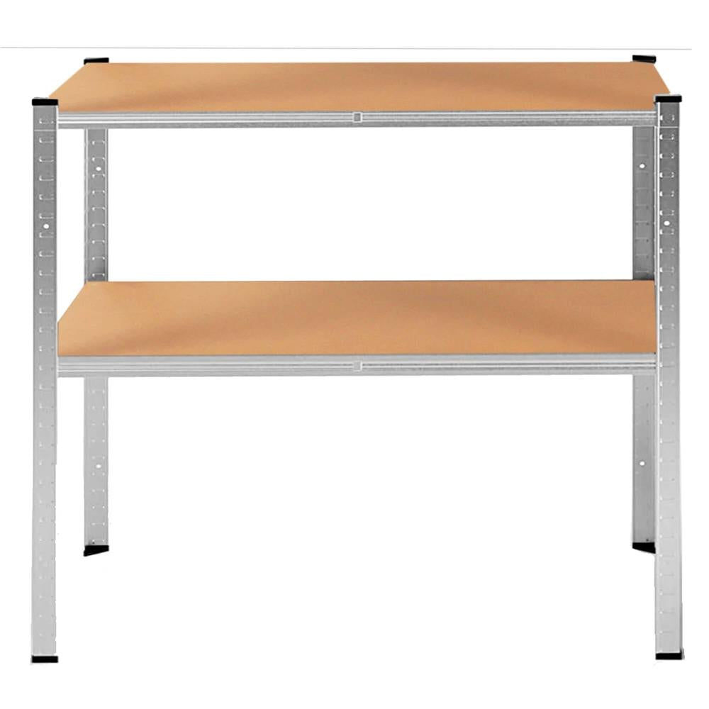 Raft cadru metalic modular pentru depozitare, 5 polite, 205x120x45cm, sarcina 1000kg