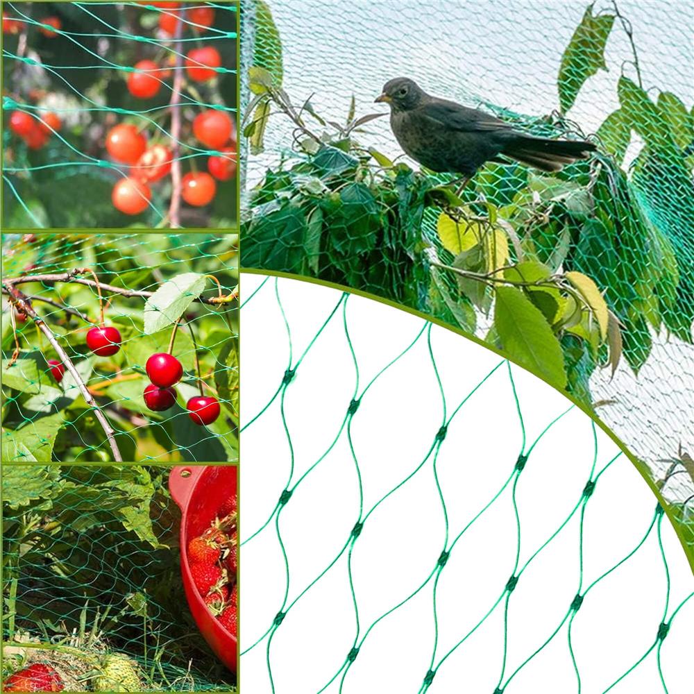 Plasa anti pasari 4x5m din polietilena, verde