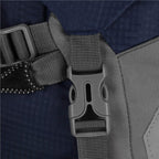 Rucsac tactic militar pentru drumetie, cu husa de ploaie, 60 litri, 25 kg, 70x40x24 cm, gri albastru