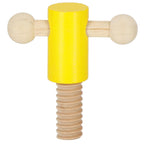 Trusa de unelte pliabila pentru copii din lemn natural , 26 unelte si accesorii