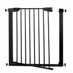 Poarta de siguranta Safety Gate pentru scari, ajustabila 103-110 cm, din otel, neagra