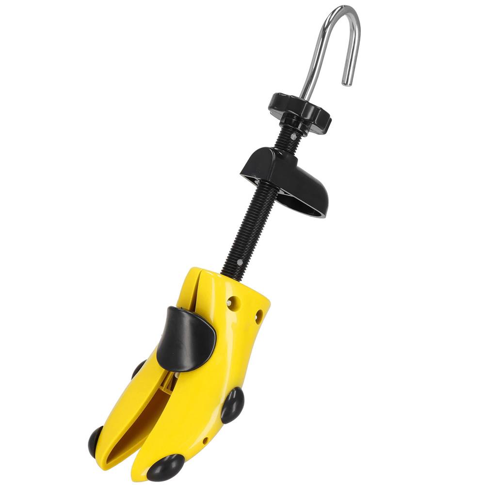 Set 2 sanuri pentru largit si alungit pantofi, din plastic, marime 42-44, galben