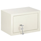 Seif standard cu cheie, 200x310x200 mm, Otel, Bej