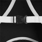 Rucsac transport animale talie mica-medie, maxim 12 kg, hublou panoramic transparent, buzunare laterale, gri
