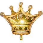 Set 53 baloane si decoratiuni, Happy Birthday, argintiu, negru, auriu