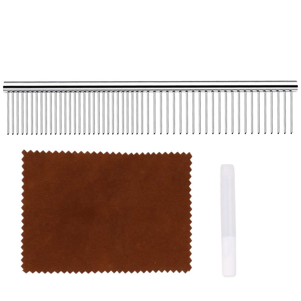 Set de ingrijire pentru animale de companie, cu 4 foarfece pentru tuns si accesorii