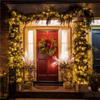 Instalatie lumini pentru bradul de Craciun, 31,5 metri, 500 LED-uri, galben