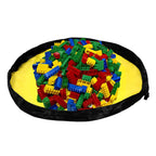 Cos depozitare haine sau jucarii, 40x33cm, bumbac si in, 43 l, gri