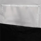 Cort camping, impemeabil, 2 camere + hol, 4 locuri, 460x200x245cm, verde