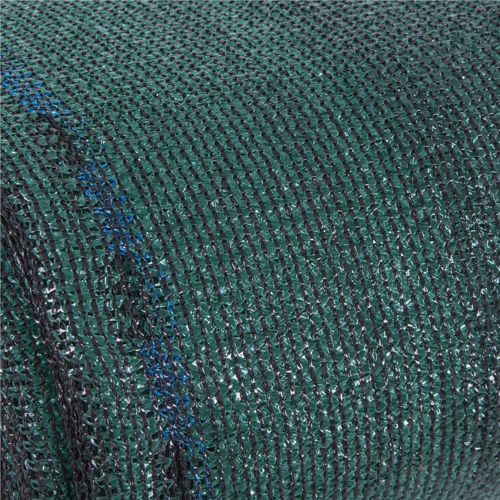 Plasa umbrire si intimitate pentru gard, 1m latime, 50m lungime, 140g densitate, verde