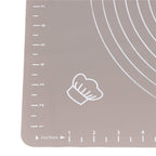 Plansa din silicon alimentar de framantat aluat, rezistenta la temperaturi ridicate, 50x40cm, gri