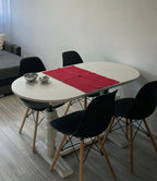 Scaun dining Scandinav pentru bucatarie, 38x42x82cm, negru