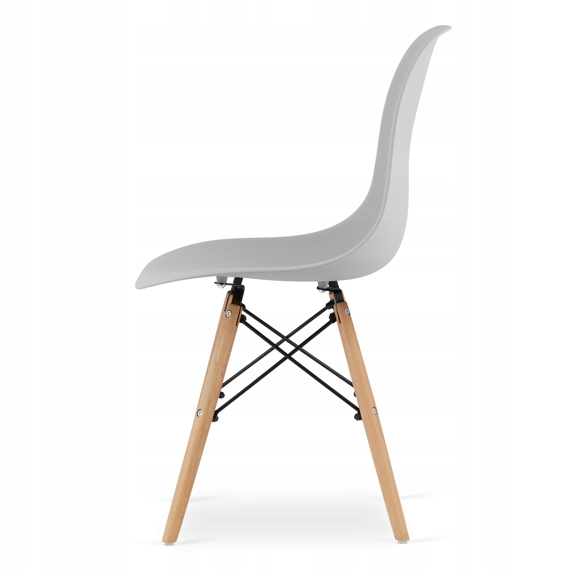 Scaun dining Scandinav pentru bucatarie, 38x42x82cm, gri