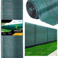 Plasa umbrire si intimitate pentru gard, 1.5m latime, 25m lungime, 65g densitate, verde