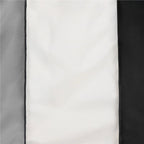 Cos de rufe cu 3 compartimente, cadru din lemn, 67x43x55 cm, 105 litri