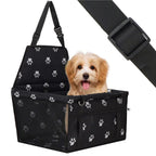 Geanta auto de transport animale de companie, caini si pisci, negru, 40x43x30cm
