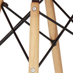 Scaun dining Scandinav pentru bucatarie, 38x42x82cm, gri inchis