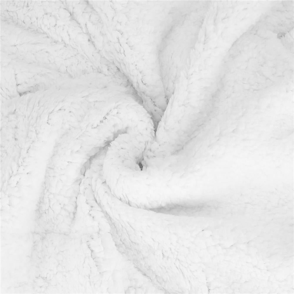 Patura tip hanorac, cu maneci, gluga si buzunare, material plus, marime universala, albastra