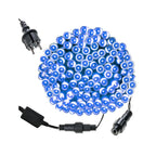 Instalatie lumini pentru bradul de Craciun, 19,5 metri, 300 LED-uri, albastru