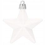 Set globuri si decoratiuni de Craciun, 105 piese, diverse dimensiuni, alb rosu