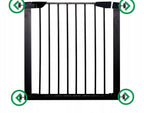 Poarta de siguranta Safety Gate pentru scari, ajustabila 103-110 cm, din otel, neagra