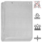 Prelata din polietilena impermeabila laminata, 270g/m2, 3x3m, gri