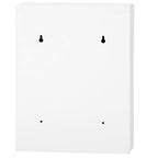 Cutie metalica din otel pentru 42 chei, echipata, 35x27x8cm, alba