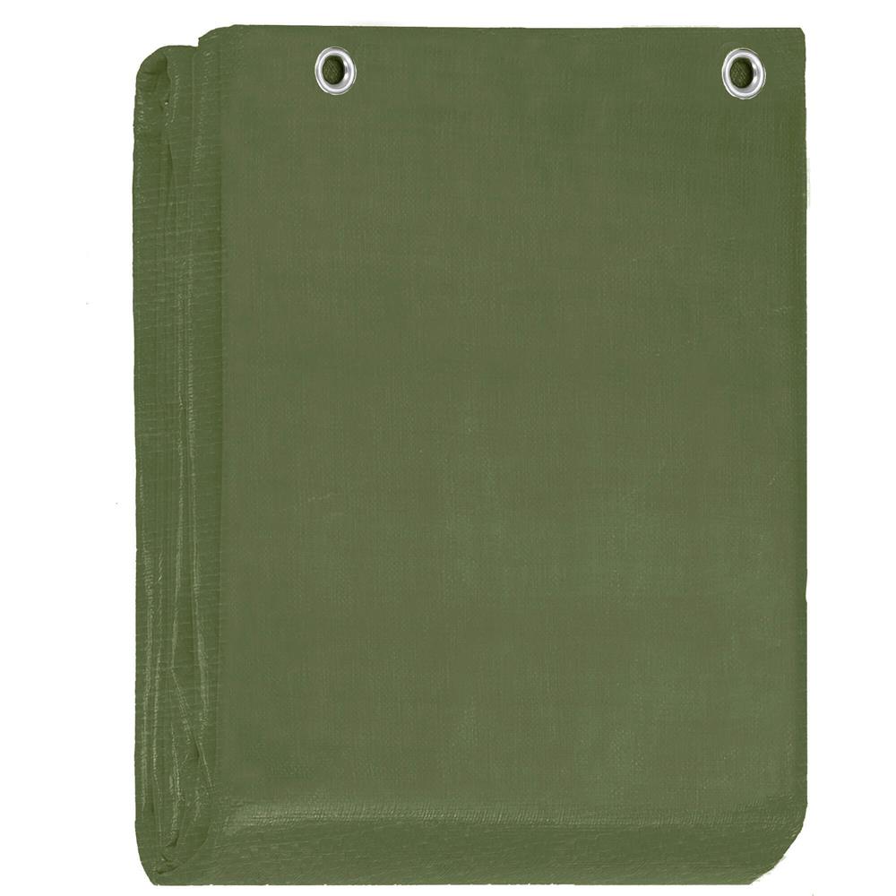 Prelata din polietilena impermeabila laminata, 120g/m2, 3x3m, verde