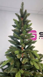 Brad artificial Christmas Deluxe by , Victoria Special, 2D+3D, 220cm