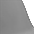 Scaun dining Scandinav pentru bucatarie, 38x42x82cm, gri inchis