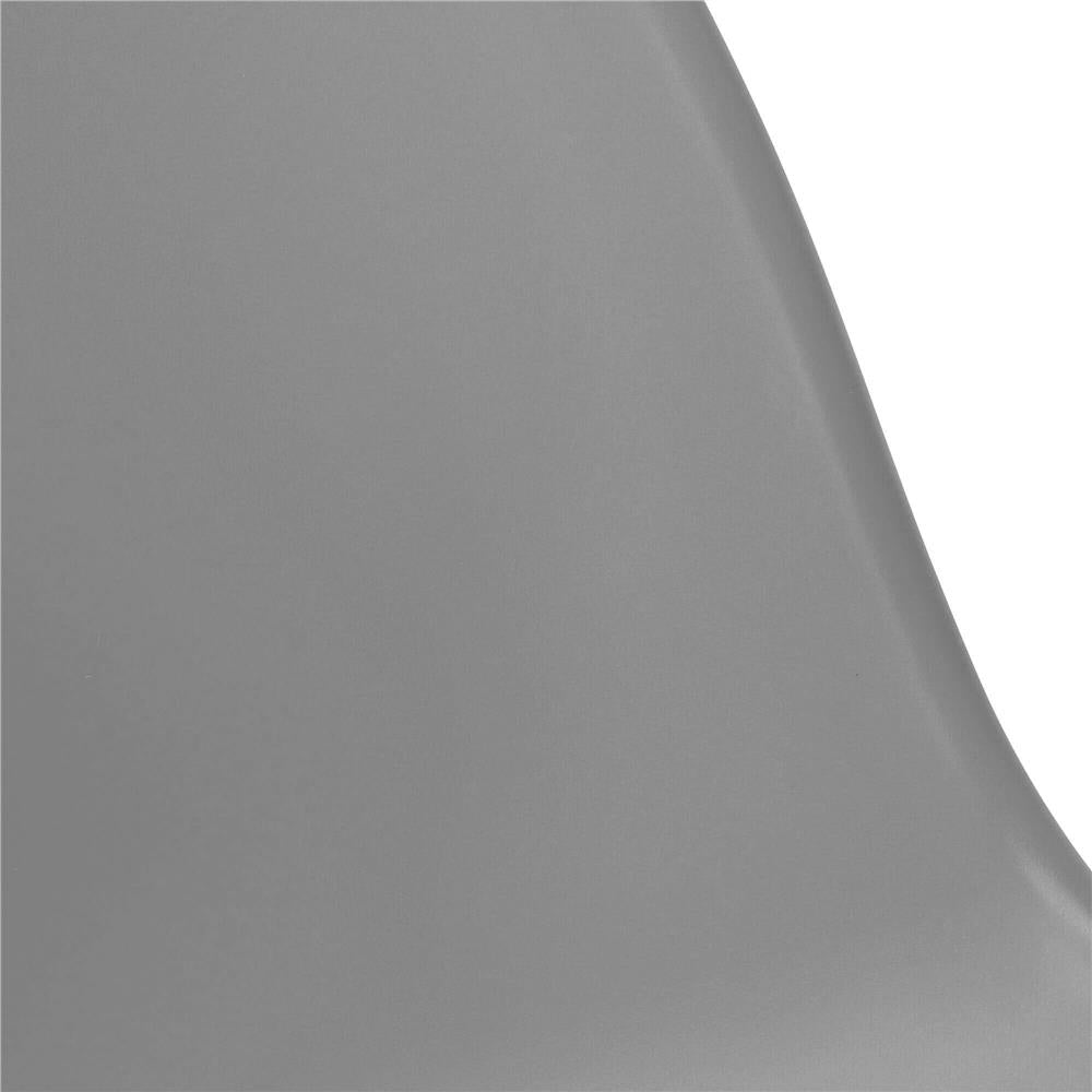 Scaun dining Scandinav pentru bucatarie, 38x42x82cm, gri inchis