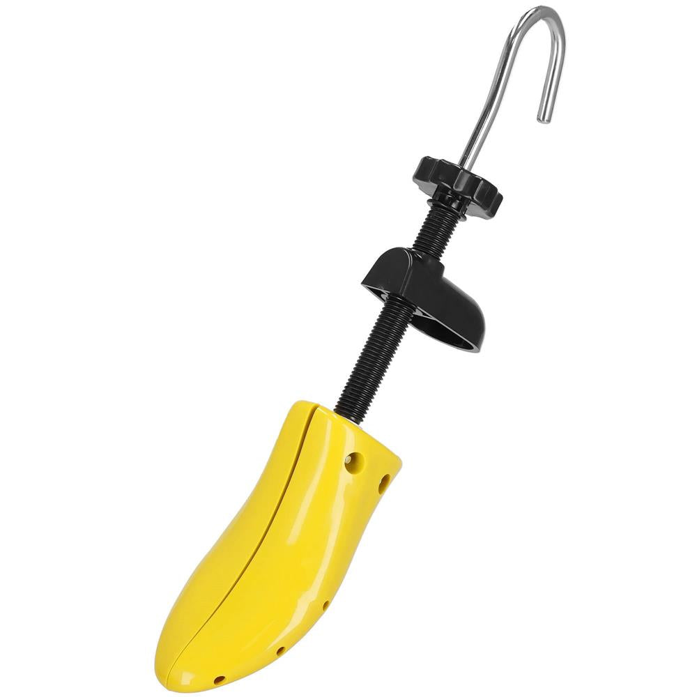 Set 2 sanuri pentru largit si alungit pantofi, din plastic, marime 42-44, galben