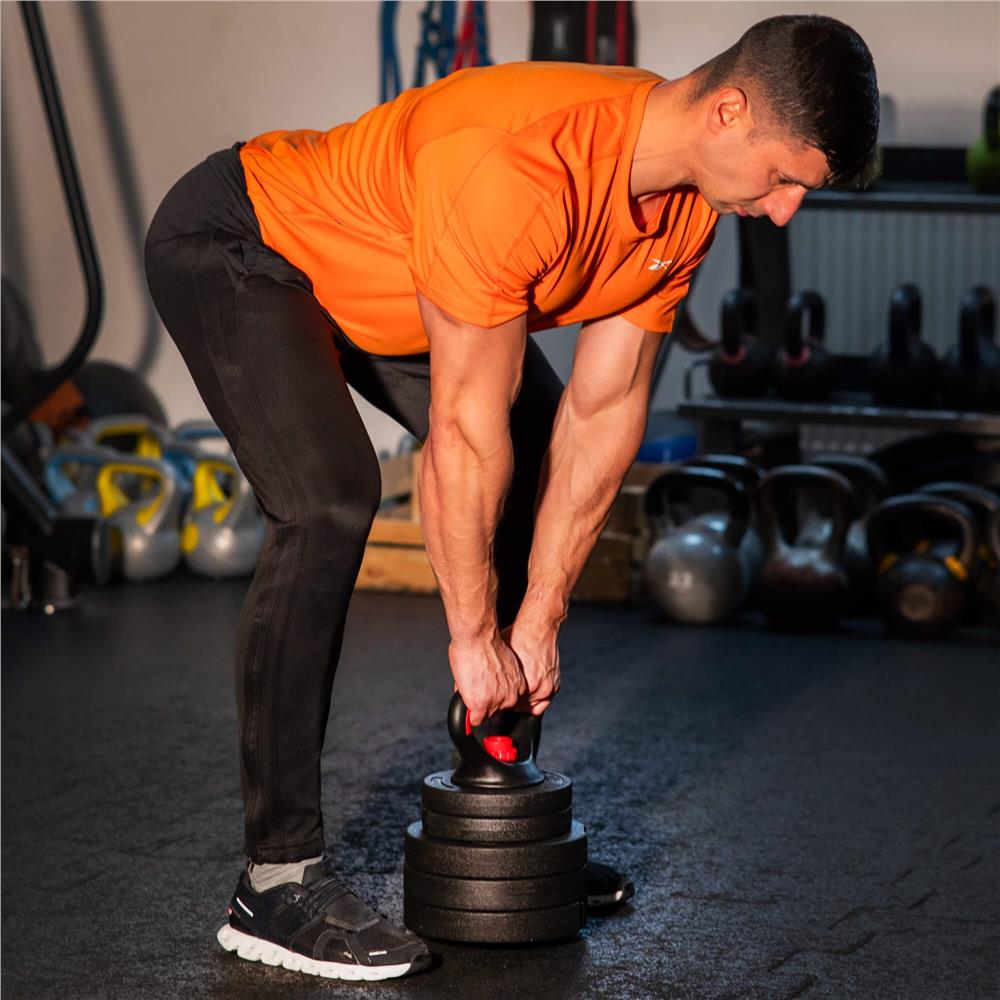 Gantera Kettlebell reglabila 10kg negru