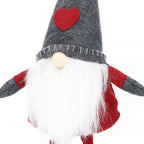 Figurina Craciun, Spiridus, picioare telescopice, inaltime extensibila 52-67cm