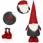 (DL) Figurina Craciun, Spiridus, picioare telescopice, inaltime extensibila 60-90cm