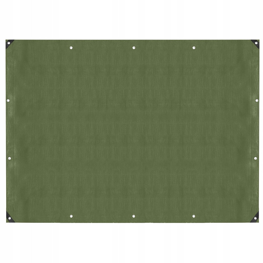 Prelata din polietilena impermeabila laminata, 120g/m2, 4x7m, verde