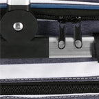 Geanta pentru picnic sau plaja, termoizolanta, 28 litri, alb albastru