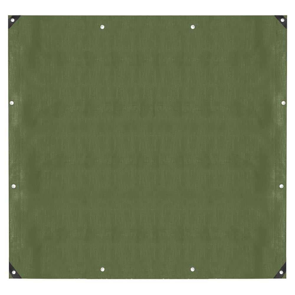 Prelata din polietilena impermeabila laminata, 120g/m2, 3x3m, verde