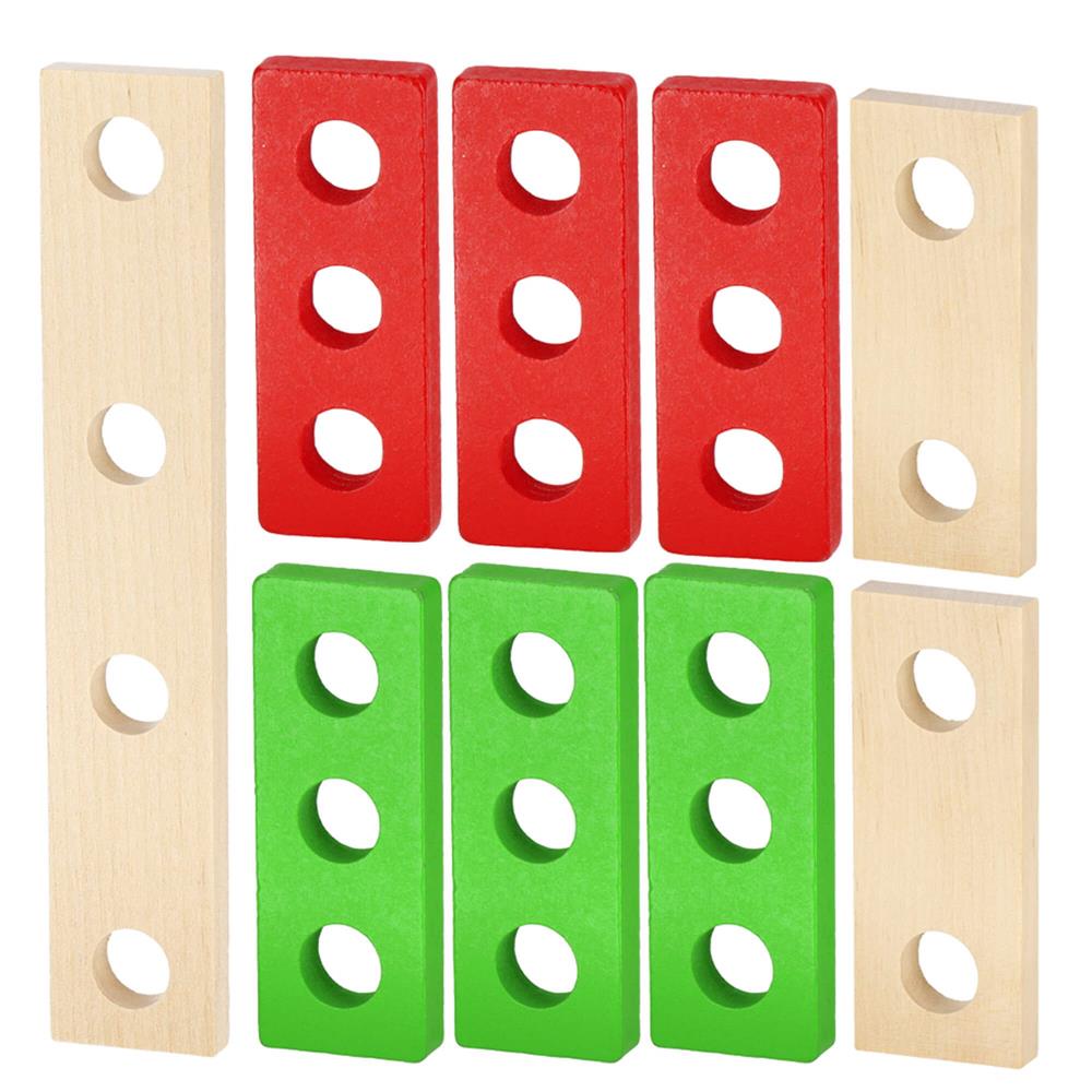 Trusa de unelte pliabila pentru copii din lemn natural , 26 unelte si accesorii