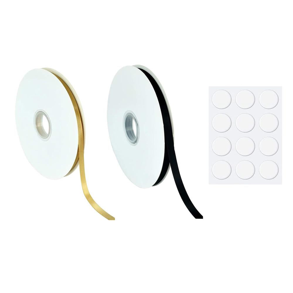 Set 53 baloane si decoratiuni, Happy Birthday, argintiu, negru, auriu