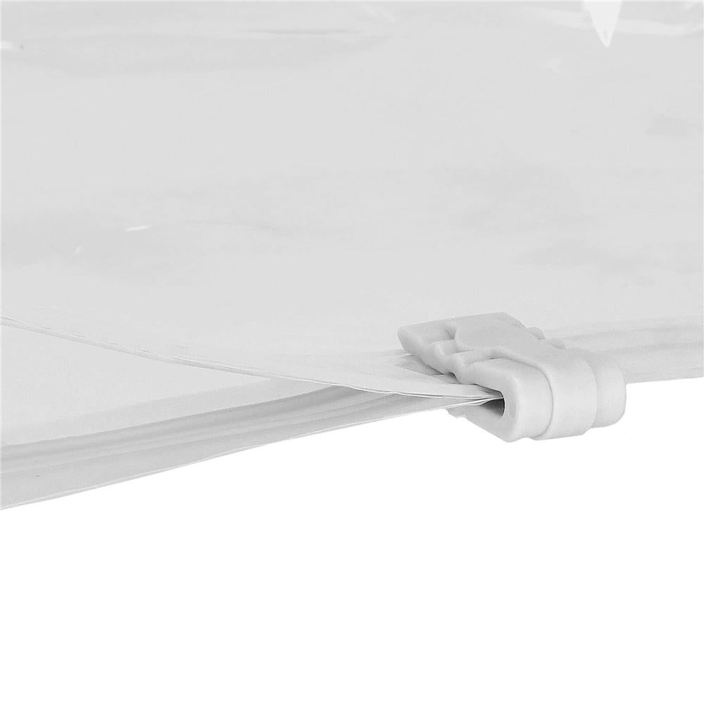 Set 12 saci de vidat haine, 4 dimensiuni diferite, transparent